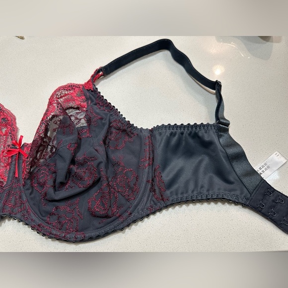 Prima Donna lace full coverage underwire lace embroidered bra 34 H (UK) - Picture 6 of 14